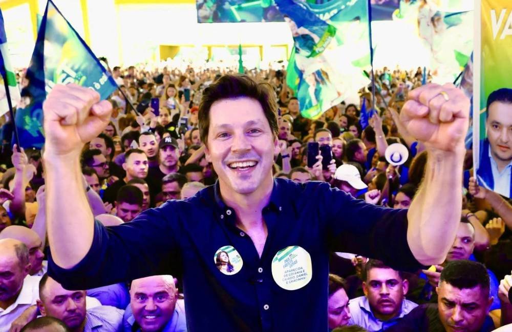 VÍDEO | Daniel Vilela defende continuidade do modelo de gestão de Caiado em evento político em Jaraguá