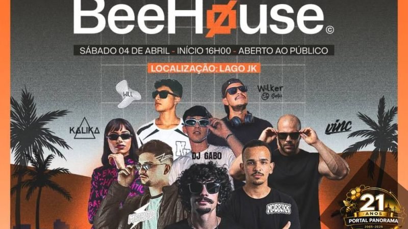 AGENDA | Sunset BeeHouse em Jataí: evento gratuito no Lago JK acontece neste sábado (04)