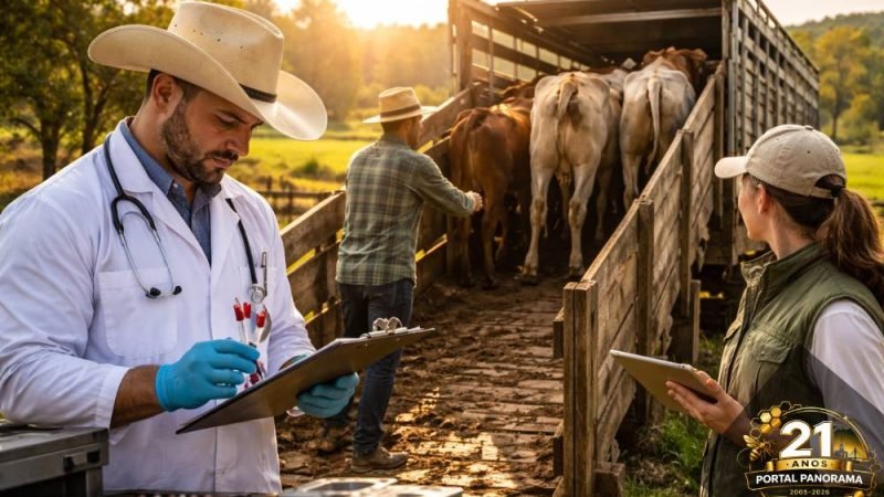 Agrodefesa endurece regras e exige exames obrigatórios para transporte de animais a partir de 15 de abril