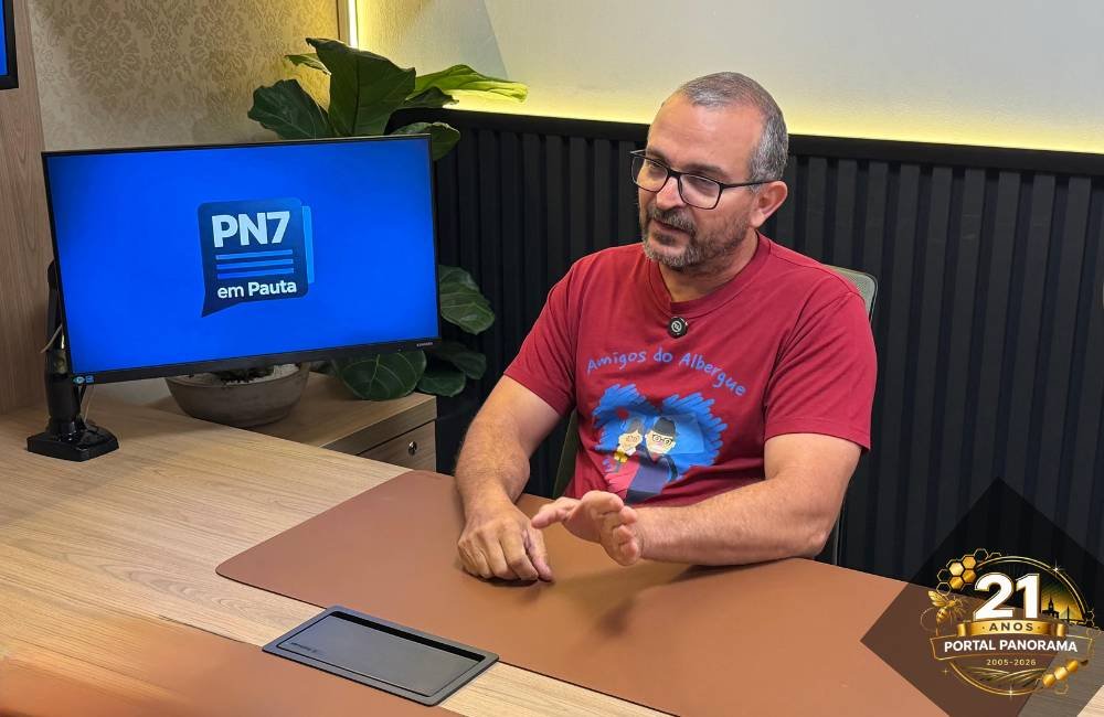 Alexandre Grande Marques participa do PN7 em Pauta e faz apelo urgente por apoio ao albergue