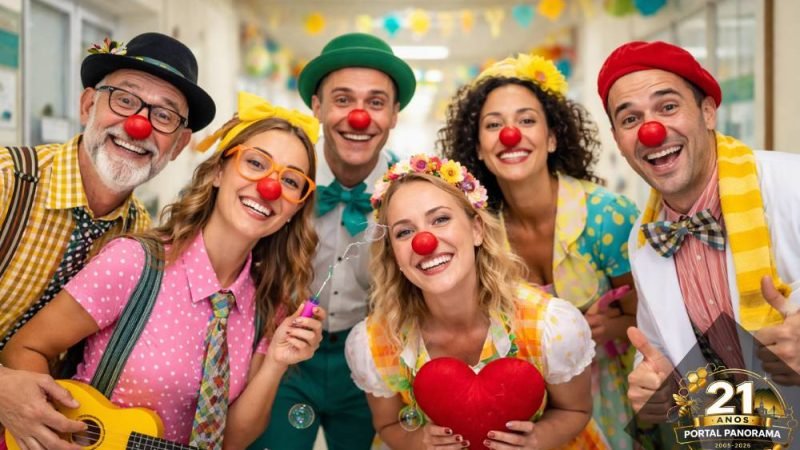 Associação abre seleção de voluntários para atuação como palhaços hospitalares em Jataí