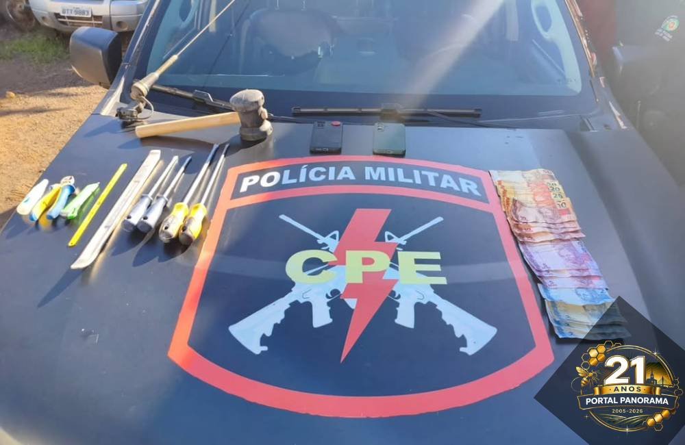 CPE apreende menor após furto em loja e evita crime milionário em shopping de Jataí