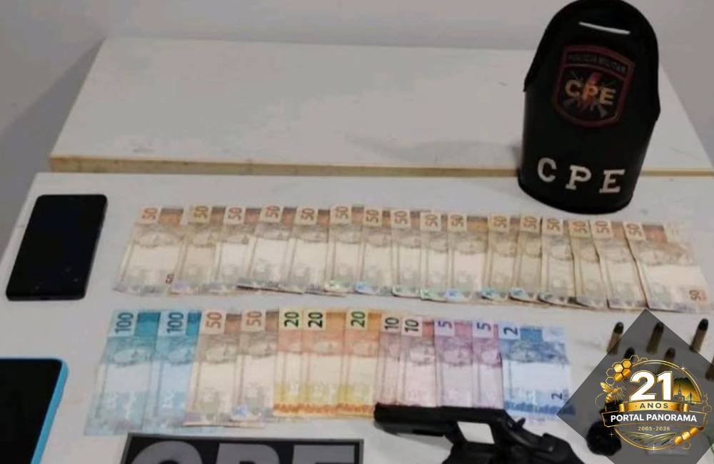 CPE prende líder de facção e outro suspeito por tráfico durante operação em Jataí