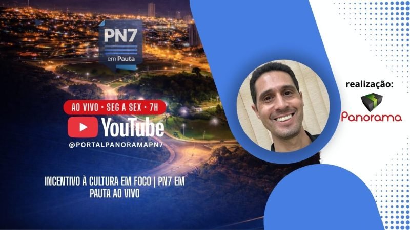 AO VIVO | PN7 em Pauta debate incentivo à cultura com secretário de Jataí