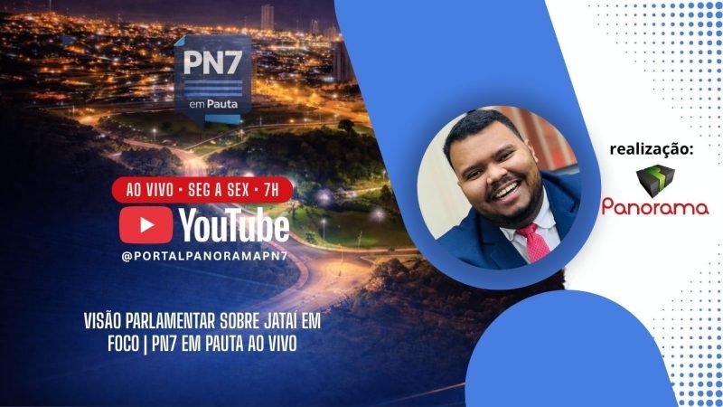 AO VIVO | Vereador Guilherme Gouveia analisa cenário de Jataí no PN7 em Pauta