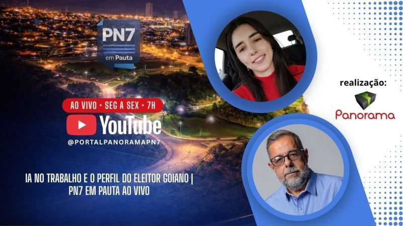 Impacto da IA nas profissões e perfil do eleitor goiano são temas do PN7 em Pauta