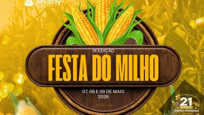 AGENDA | Festa do Milho 2026 em Jataí: veja datas, local e atrações