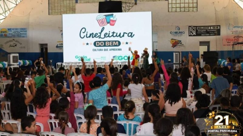 Governo de Goiás divulga municípios que receberão o Cine Leitura do Bem em 2026