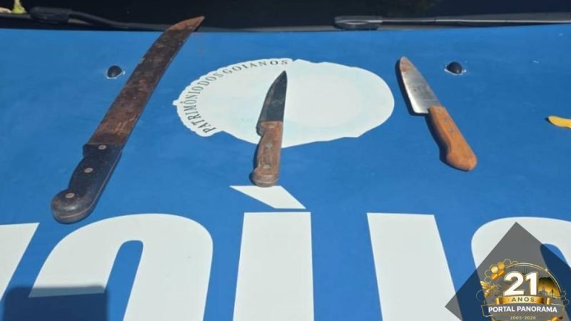 Homem é preso após tentativa de homicídio em Jataí; vítima foi esfaqueada dentro de casa