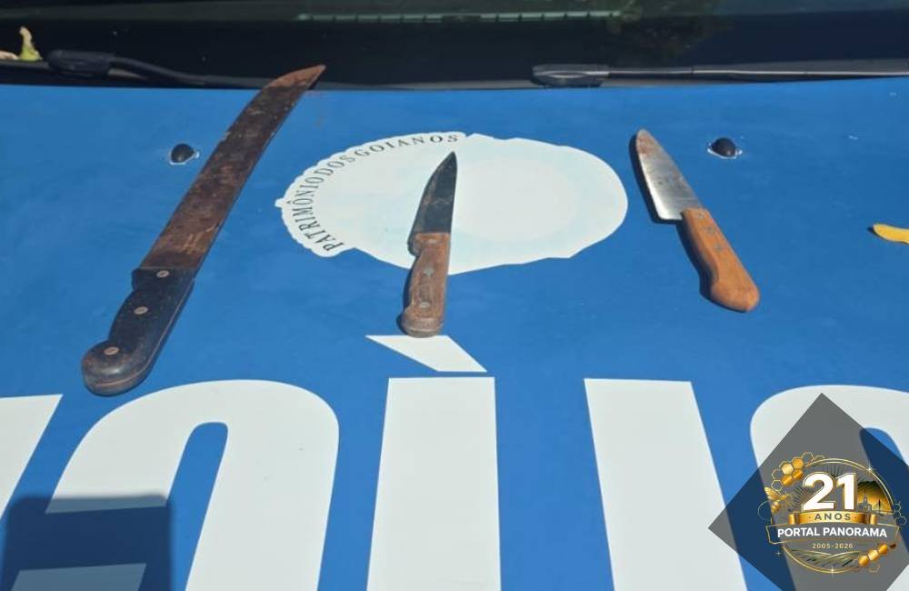 Homem é preso após tentativa de homicídio em Jataí; vítima foi esfaqueada dentro de casa