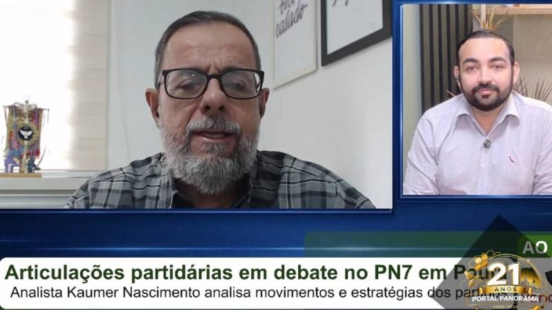 Kalmer Nascimento analisa cenário político e destaca estratégias para eleições durante o PN7 em Pauta