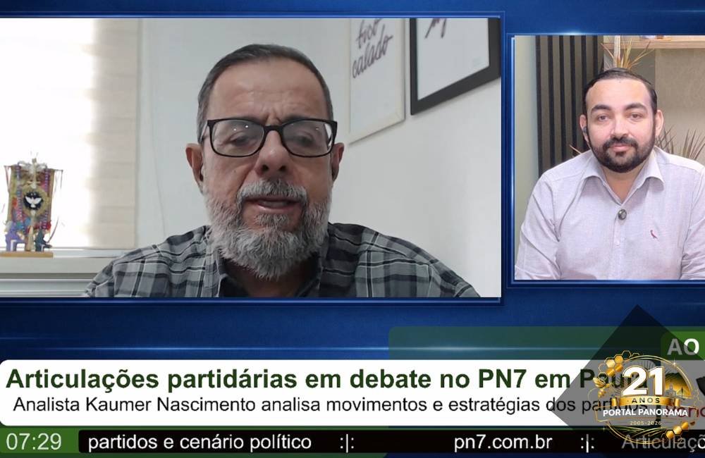 Kalmer Nascimento analisa cenário político e destaca estratégias para eleições durante o PN7 em Pauta