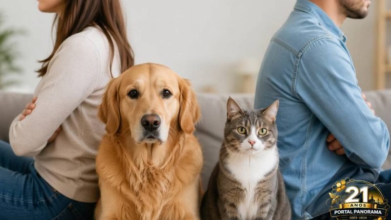 Nova lei regulamenta guarda compartilhada de pets após separação de casais no Brasil