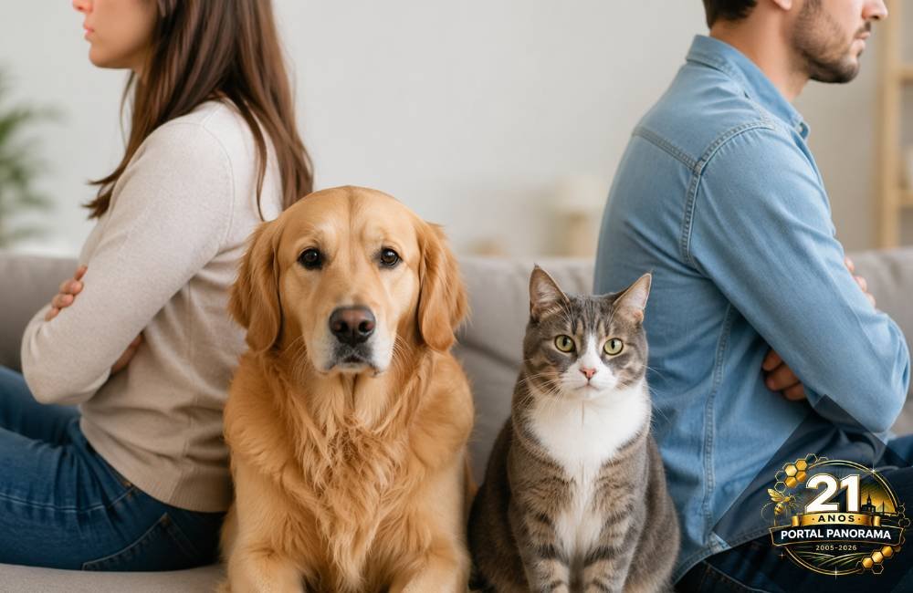 Nova lei regulamenta guarda compartilhada de pets após separação de casais no Brasil