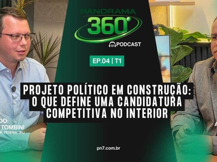 ASSISTA AGORA | Panorama 360 recebe Maycon Tombini para falar sobre pré-candidatura e cenário político