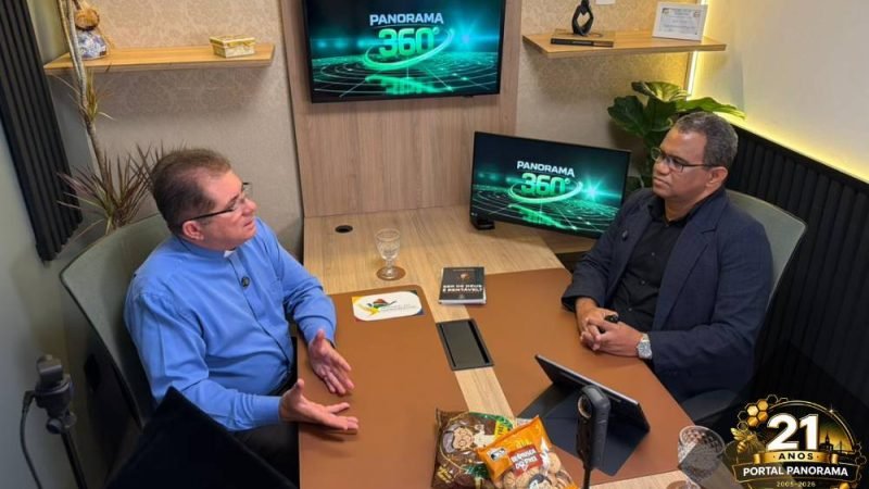 Panorama 360 estreia hoje com Frei Rogério e marca os 21 anos de atuação do Portal Panorama