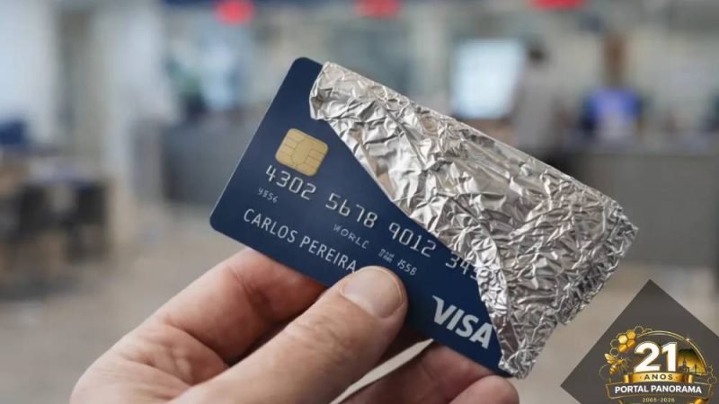 Papel-alumínio no cartão protege contra golpes? Especialistas esclarecem riscos e mitos