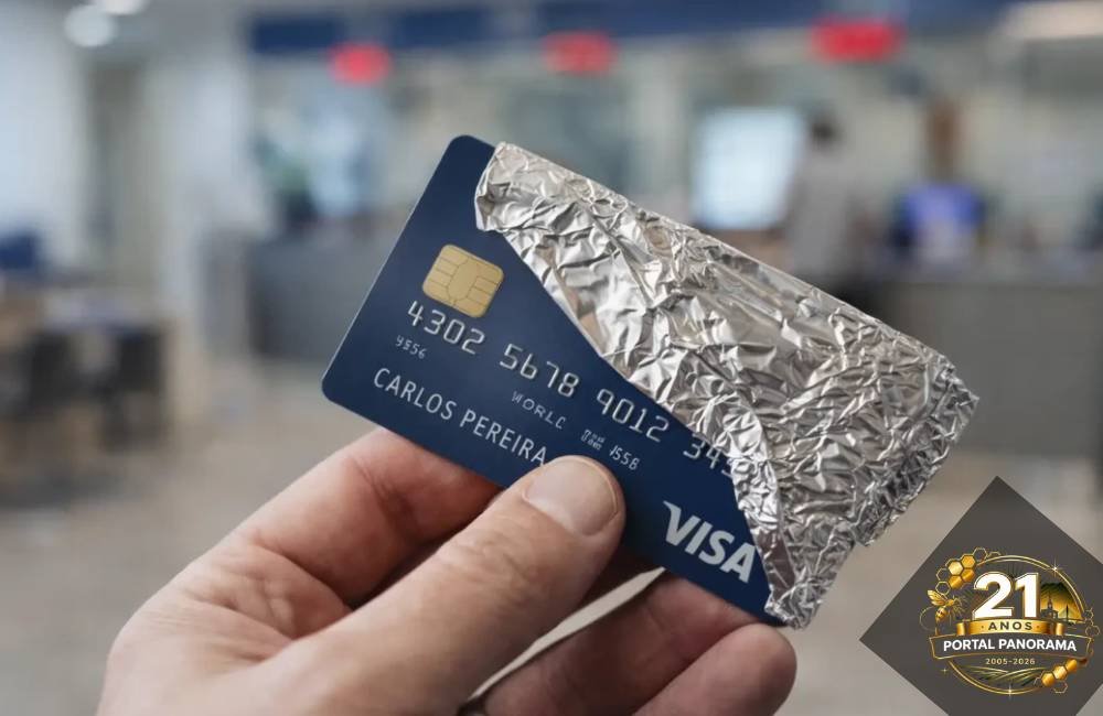 Papel-alumínio no cartão protege contra golpes? Especialistas esclarecem riscos e mitos