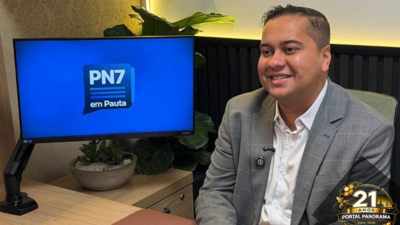 Presidente da Câmara de Jataí aponta saúde como principal demanda e projeta avanços no Legislativo durante o PN7 em Pauta