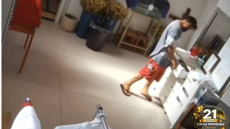 Suspeito de furtar igreja em Jataí é preso pela Polícia Militar horas após o crime