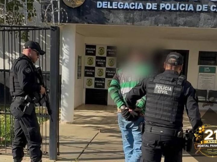 VÍDEO| Polícia Civil prende suspeito de articular roubo de caminhões em Caiapônia