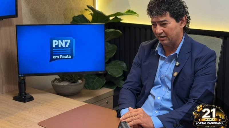 Vereador Lazinho fala sobre demandas, aeroporto e Plano Diretor em entrevista ao PN7 em Pauta
