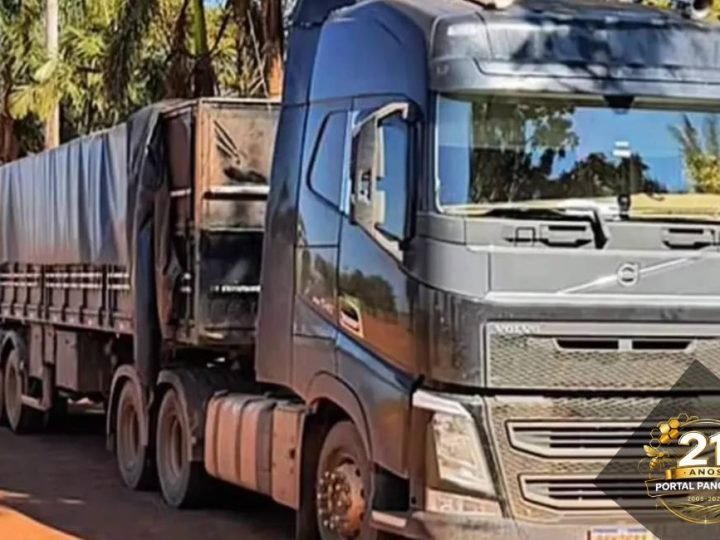 Caminhoneiro é preso com 2,5 toneladas de agrotóxicos contrabandeados em Goiás