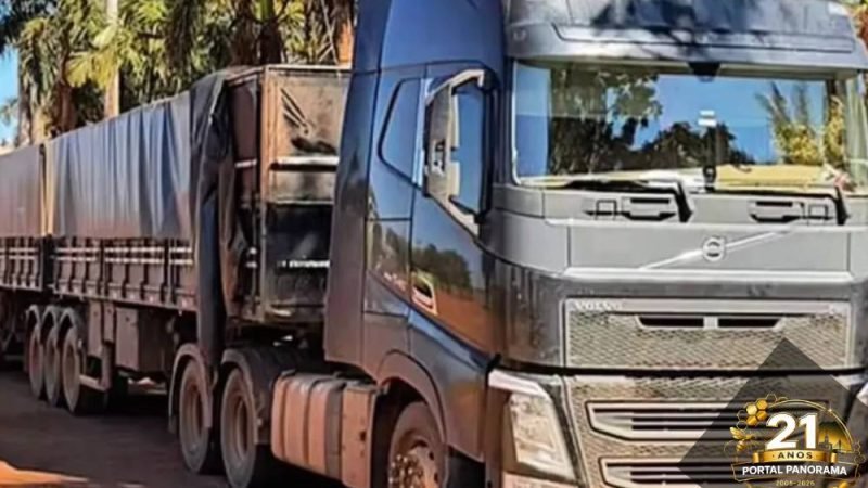 Caminhoneiro é preso com 2,5 toneladas de agrotóxicos contrabandeados em Goiás