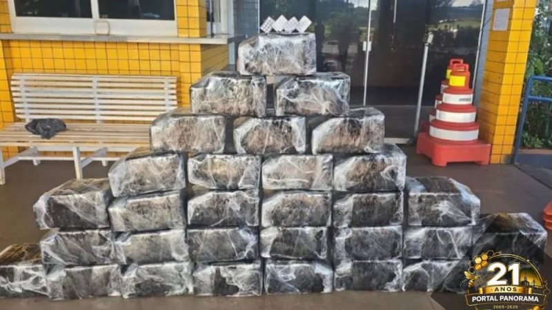 Caminhoneiro fica nervoso ao ser abordado em Jataí e admite: ‘tem coisa errada, sim’