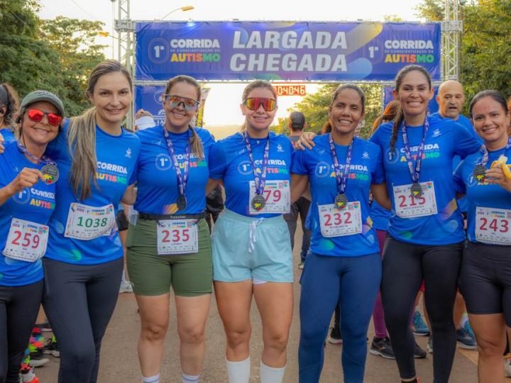 GALERIA 03 | Confira fotos da concentração e premiação da corrida do autismo em Jataí