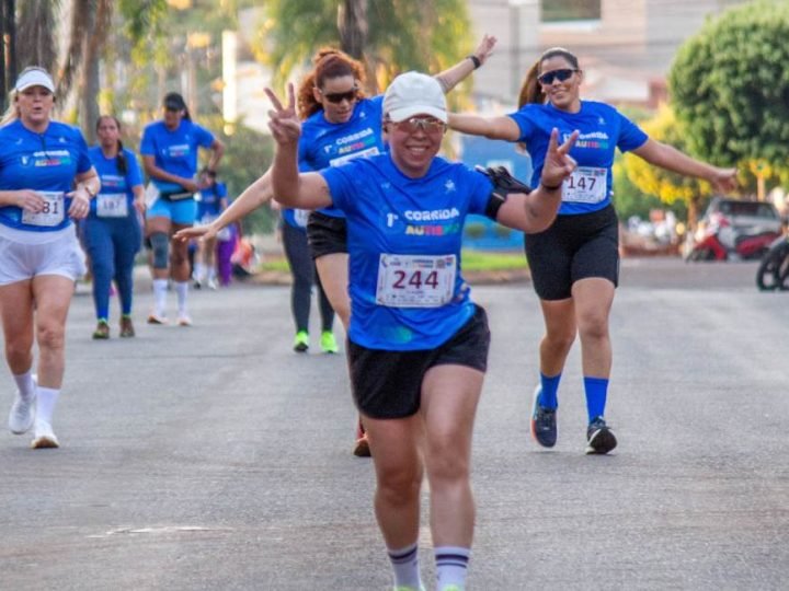 GALERIA 02 | Mais fotos da corrida do autismo em Jataí mostram participação em massa no percurso