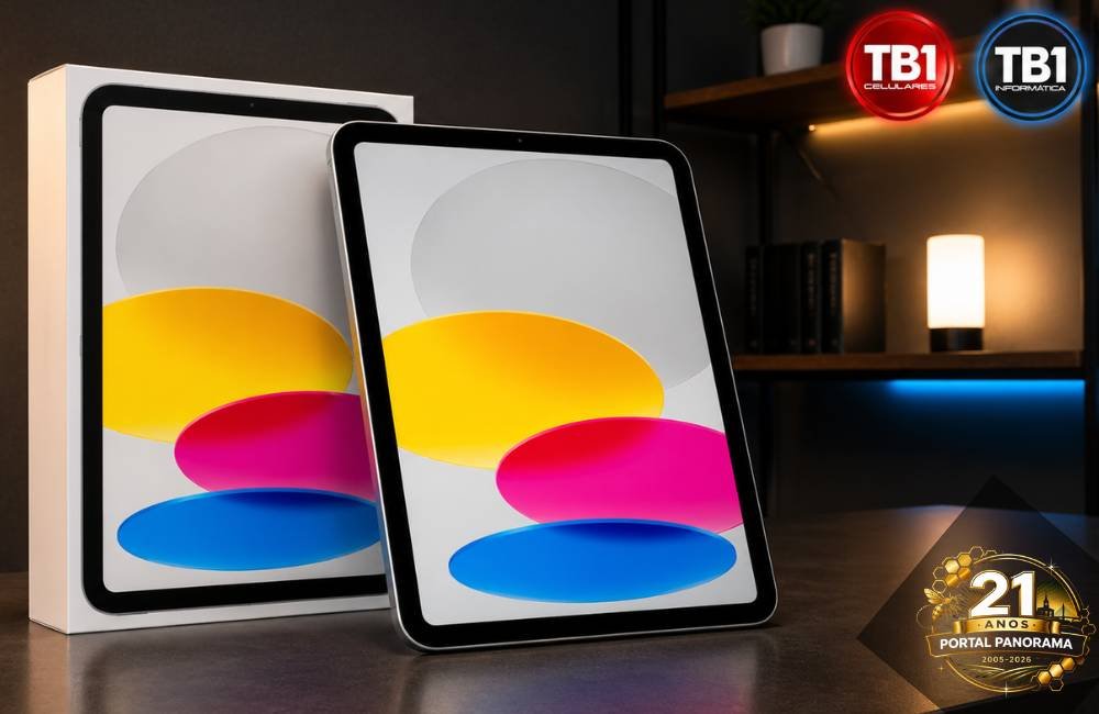 iPad 11 de 128GB chega como opção potente e versátil para trabalho, estudos e lazer