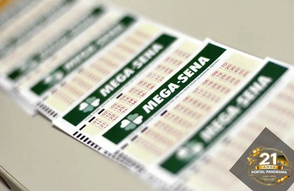 Bilhete da Mega-Sena com prêmio acumulado em 40 milhões no concurso 2994