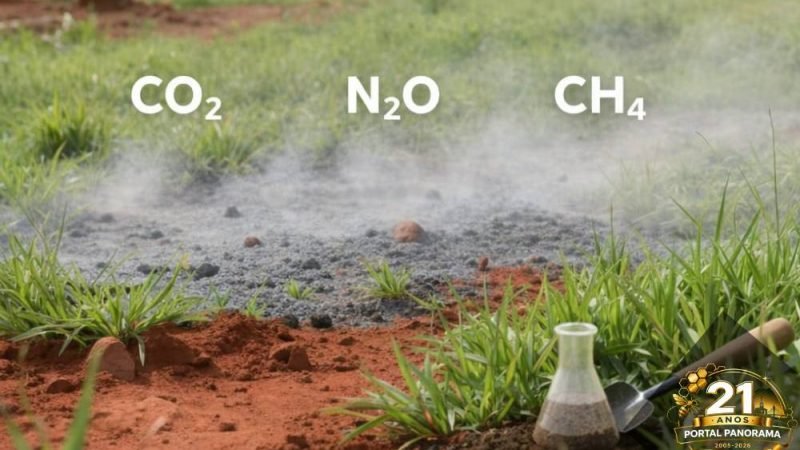 Remineralizadores reduzem gases de efeito estufa em pastagens do Cerrado, aponta Embrapa