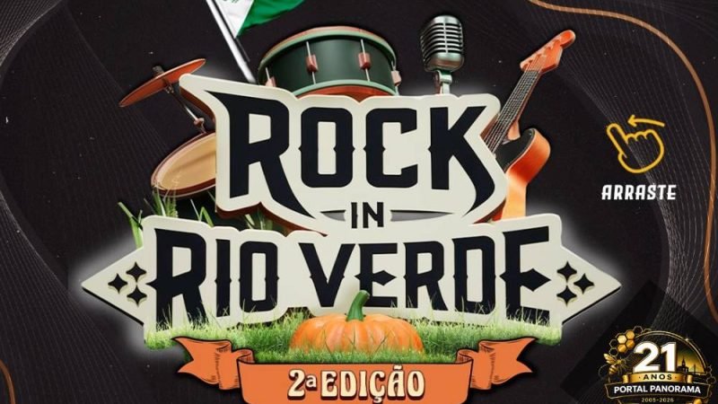 AGENDA | Rock Rio Verde 2026: 2ª edição terá Marcelo Falcão e Os Paralamas do Sucesso com entrada gratuita