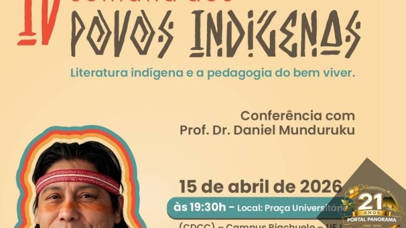 Jataí promove IV Semana dos Povos Indígenas com foco em literatura e educação intercultural