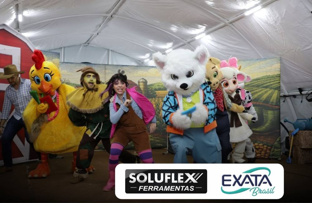 Sementinhas do Agro: tecnologia e fazenda encantam crianças na Tecnoshow