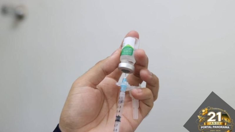 Vacinação contra Influenza acontece neste sábado (25) na Praça Tenente Diomar Menezes em Jataí