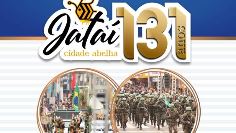 Jataí divulga programação especial para comemorar os 131 anos do município