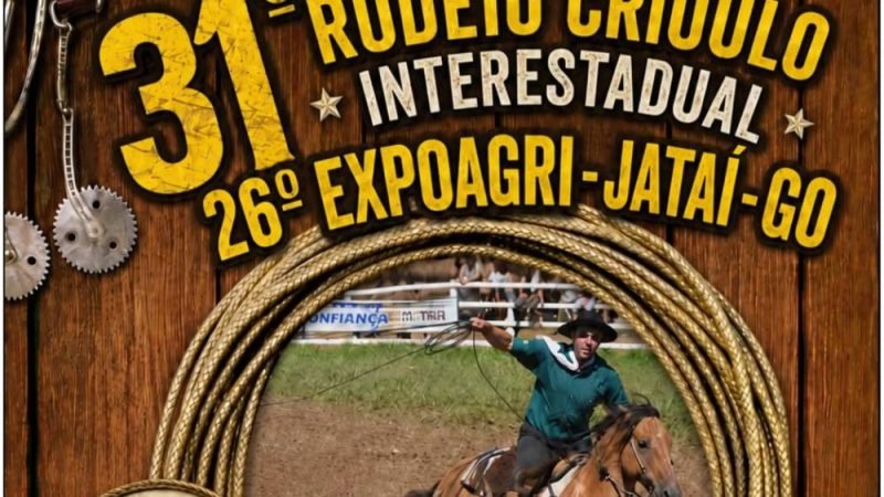 AGENDA| 31º Rodeio Crioulo Interestadual e 26ª Expoagri prometem movimentar Jataí com tradição e grandes premiações