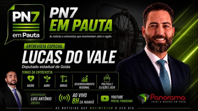 AO VIVO | PN7 em Pauta recebe Lucas do Vale para falar sobre saúde, agro e política