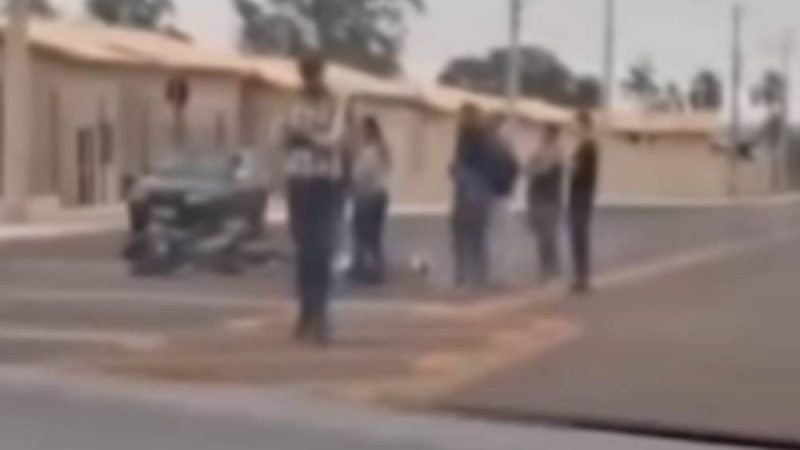 Acidente entre motocicletas deixa dois feridos em Jataí