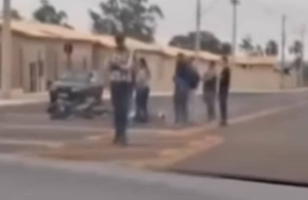Acidente entre motocicletas deixa dois feridos em Jataí