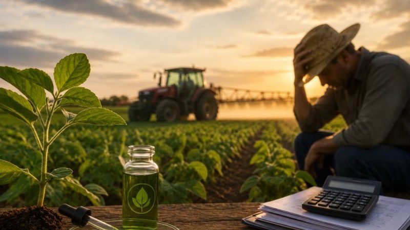 Biodefensivos avançam no campo mesmo com crise de crédito
