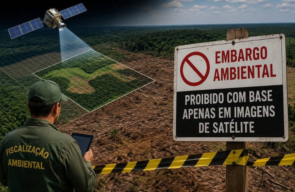 Câmara aprova projeto que proíbe embargo ambiental baseado apenas em imagens de satélite