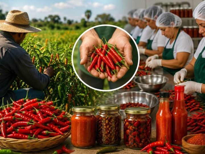 Curso gratuito em Jataí vai ensinar cultivo e processamento de pimenta