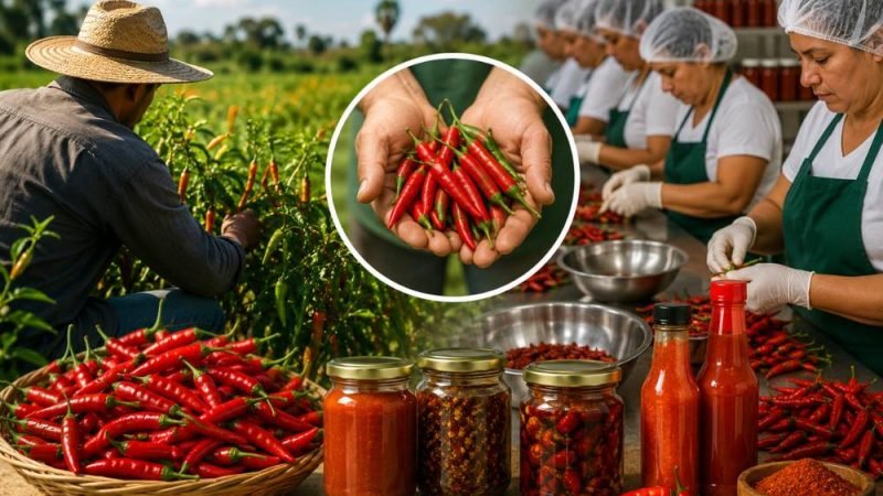 Curso gratuito em Jataí vai ensinar cultivo e processamento de pimenta