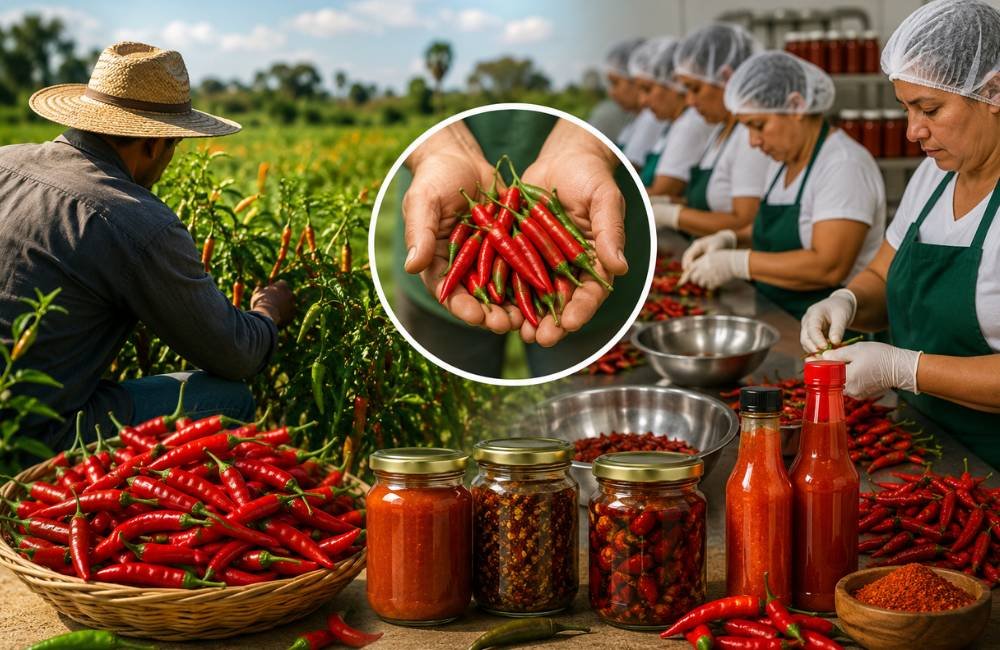 Curso gratuito em Jataí vai ensinar cultivo e processamento de pimenta