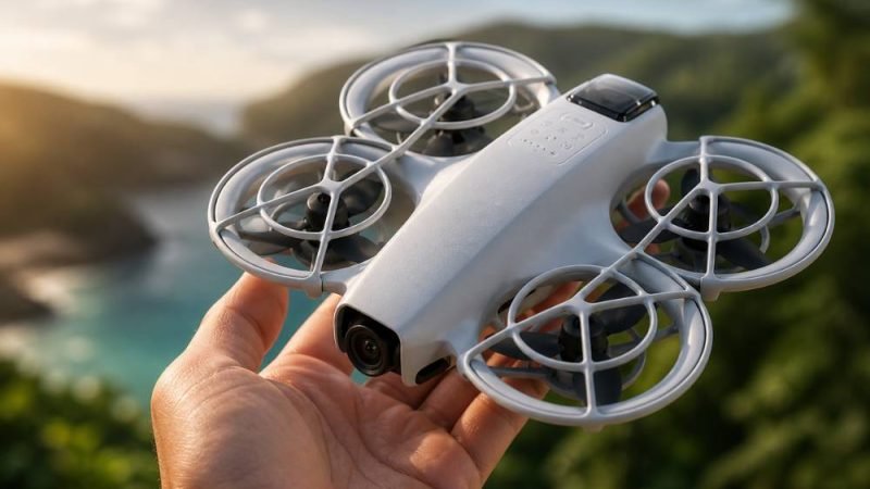 Drone compacto com tecnologia 4K chega a Jataí e promete revolucionar produção de conteúdo