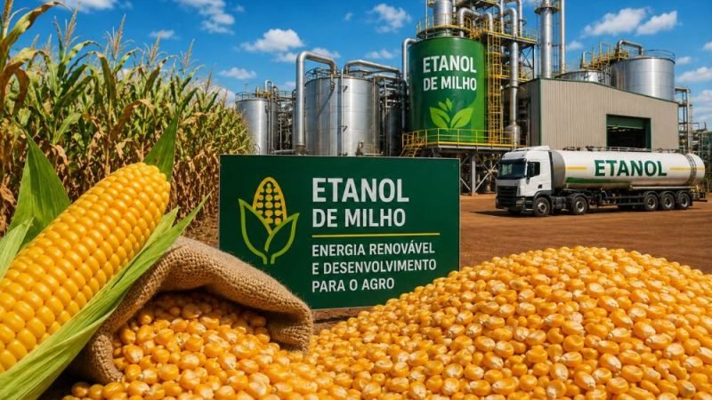Etanol de milho avança no Brasil e fortalece demanda pelo cereal no Centro-Oeste